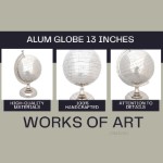 AK003 Alum Globe 13 Inches 